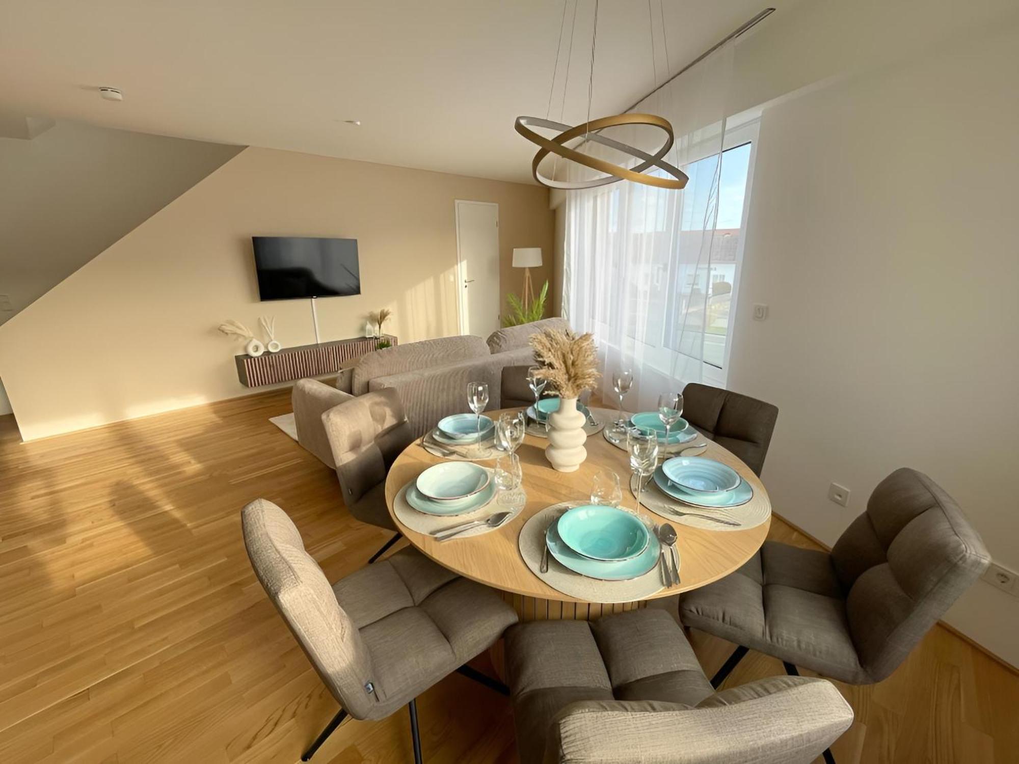 Exklusive 3-Zimmer Luxus-Maisonette In Hochheim - Naehe Frankfurt Flughafen, Wiesbaden Und Mainz Hochheim am Main Dış mekan fotoğraf